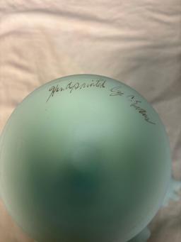 Fenton hand painted and signed