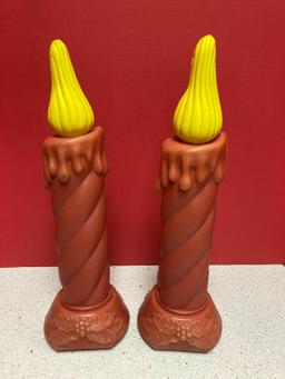 General Foam candle blow molds
