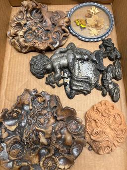 butterfly and hummingbird wind chimes Hand cast items