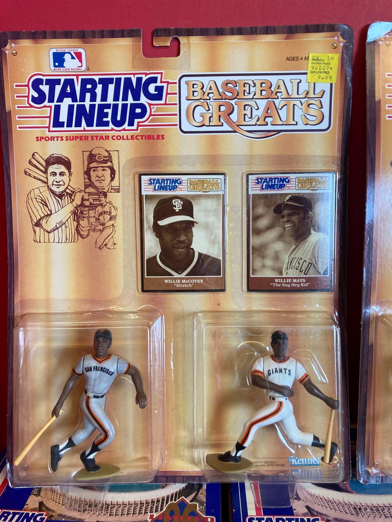 New old stock Starting Lineup items also Space Jam Michael Jordan figure