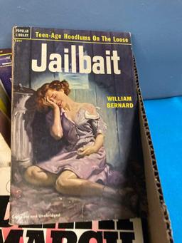 Vintage paperback books
