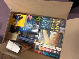 large box of books