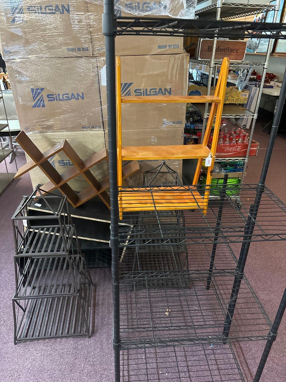 variety of shelving shoe cabinets