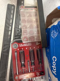 Doyle screwdrivers o-ring screws scissors wall mounts