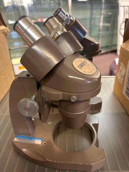 two swift stereo ninety microscopes