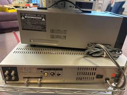 Panasonic video cassette switch and Sony VHF
