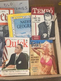 Old magazines