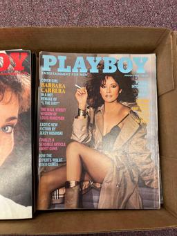 Collection of Playboy magazines 1982 1984