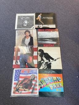 8 Bruce Springsteen albums including 5 LP set