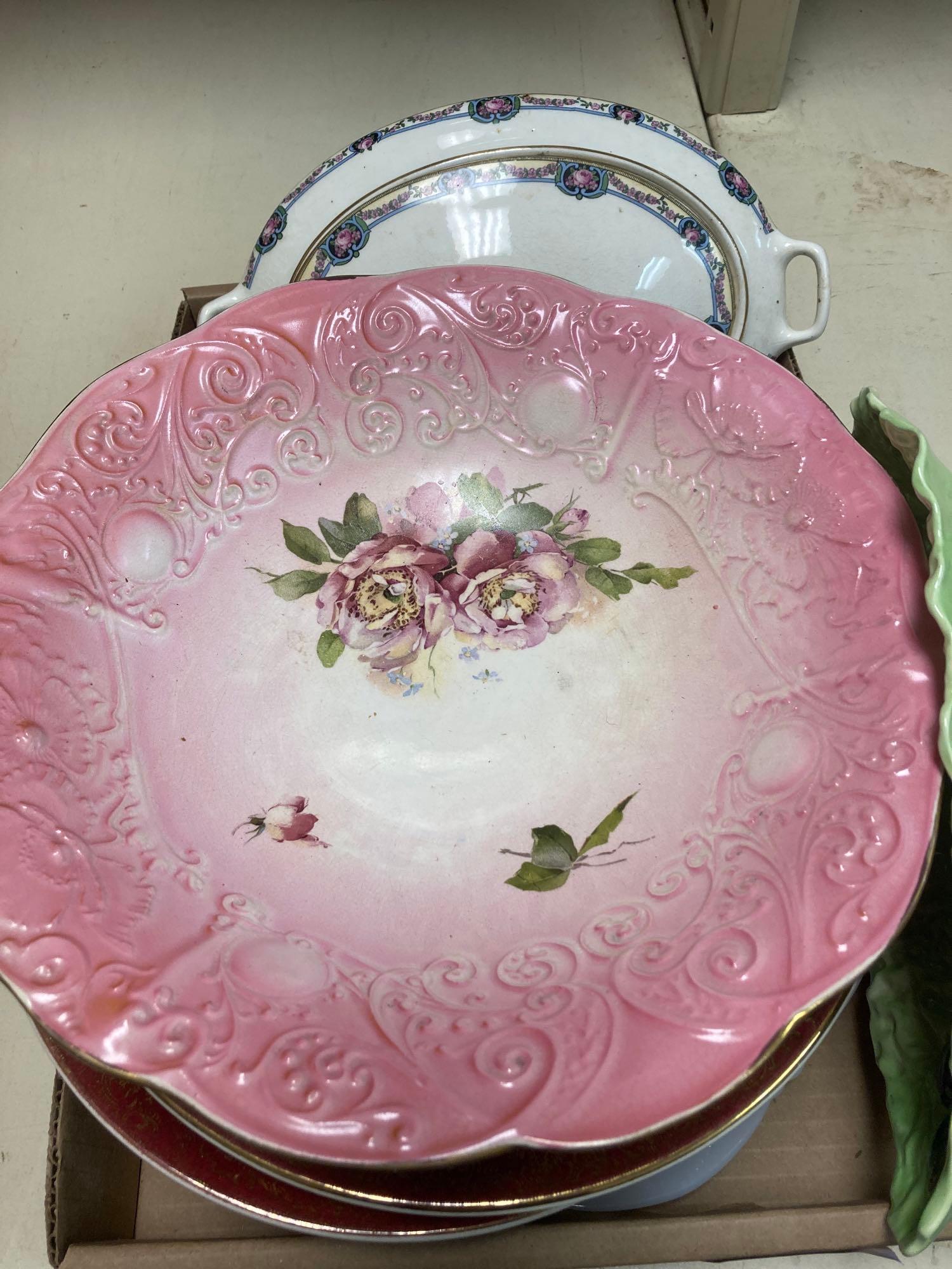 Vintage plates and bowls