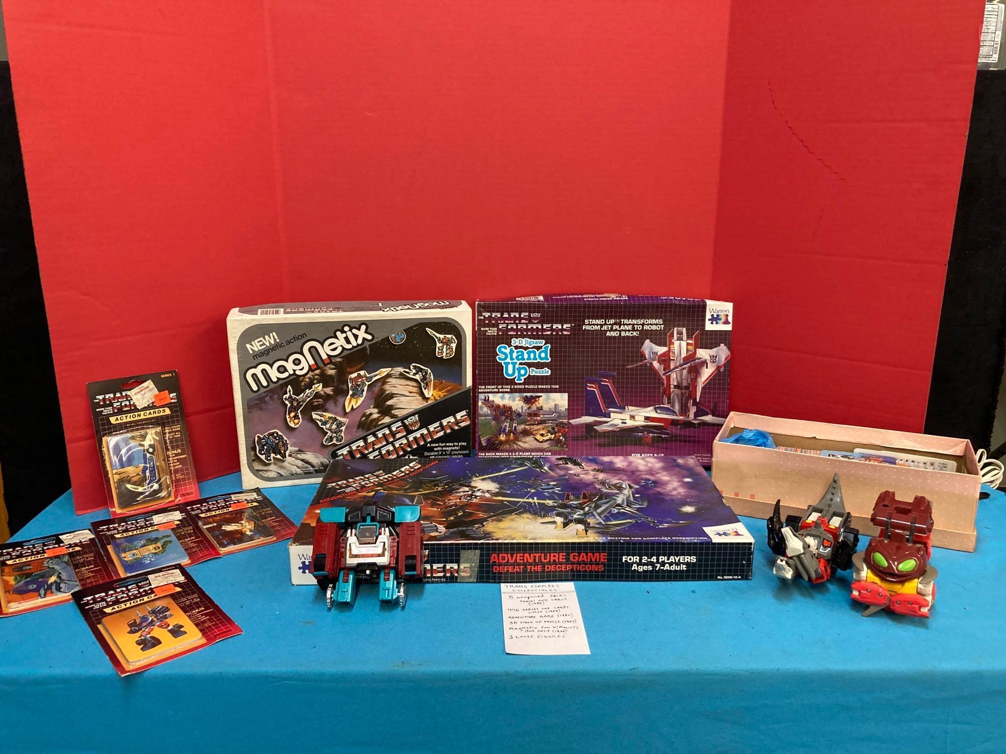 Transformers collectibles, see list