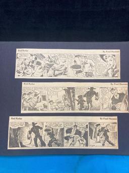 Unique album of comic strips from 1941