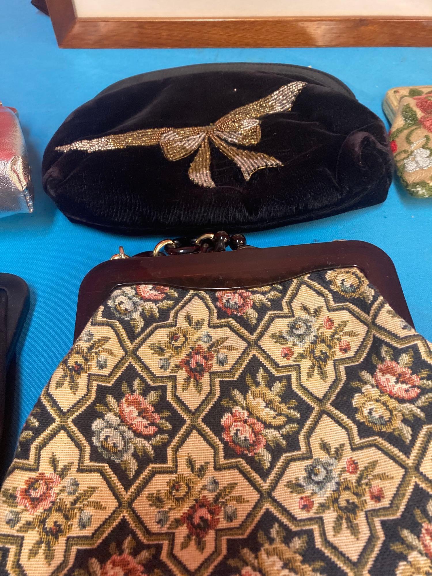 Vintage purses and vintage purse picture replicas