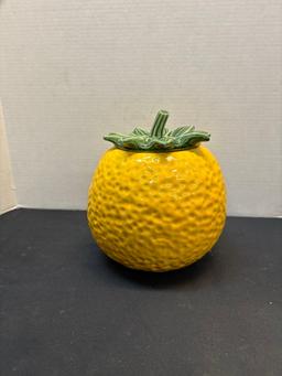 vintage McCoy lemon cookie jar