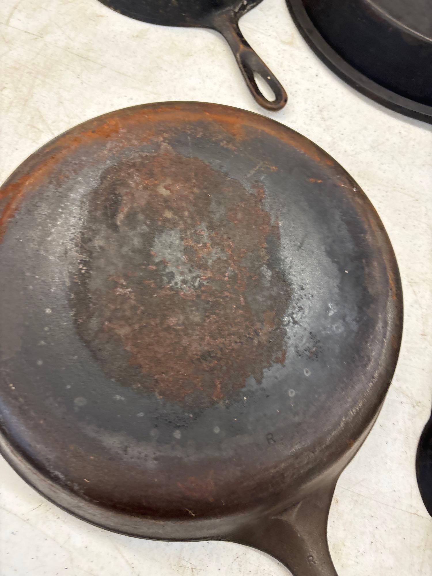 cast-iron pans Griswold and others