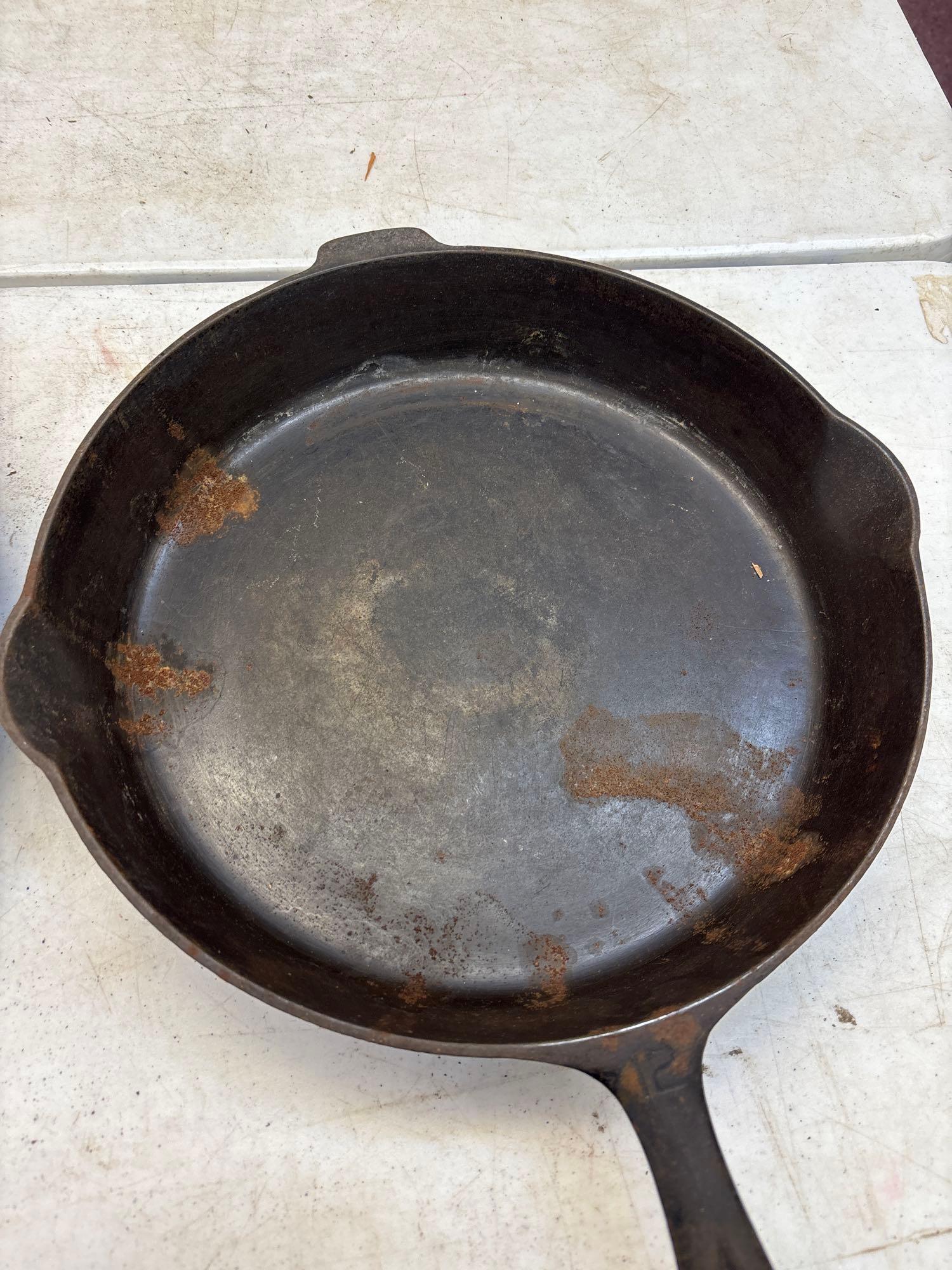 cast-iron pans Griswold and others