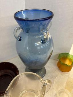 vintage glass And pottery