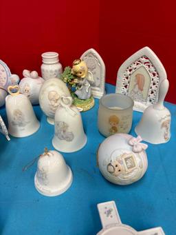 precious moments bells ornaments plaques etc.