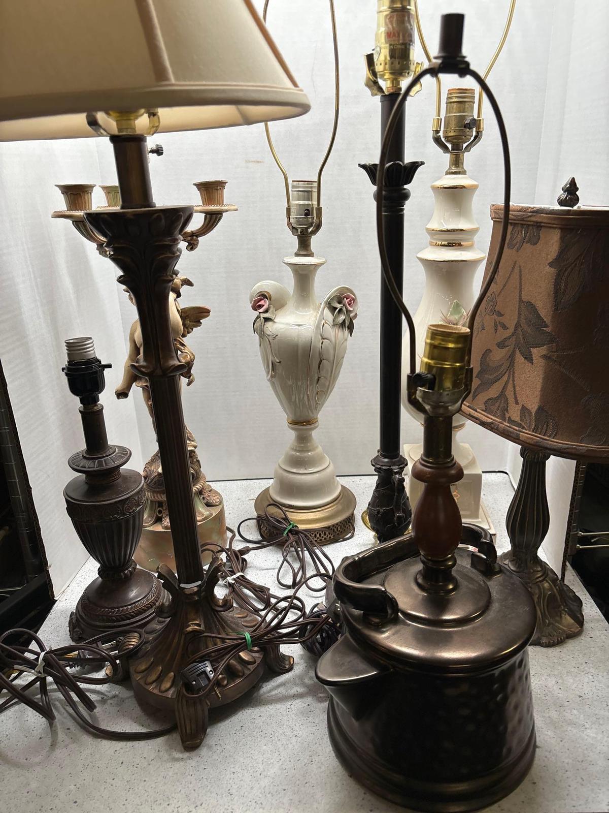 Eight Lamps