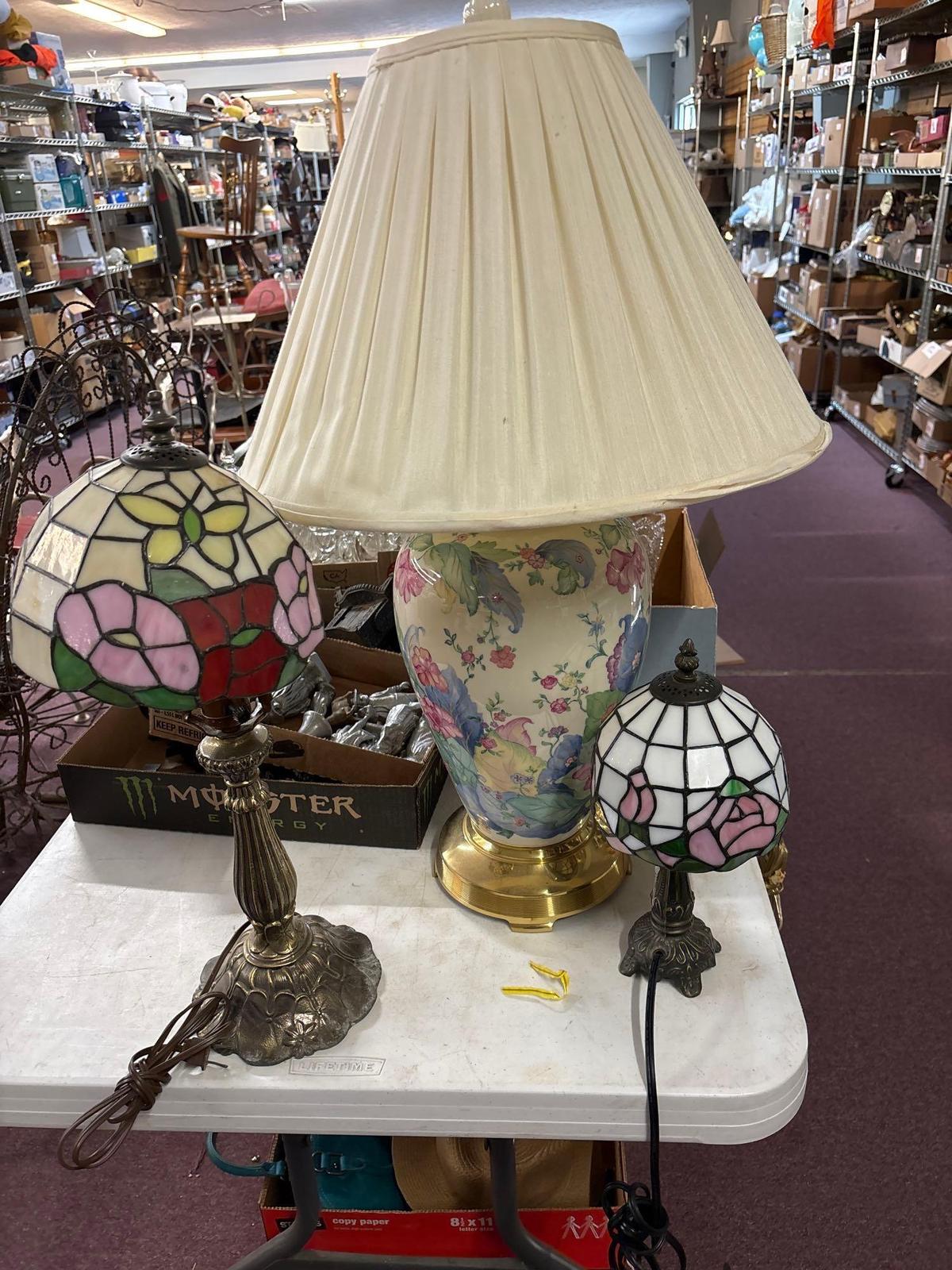 stained glass lamp table lamp