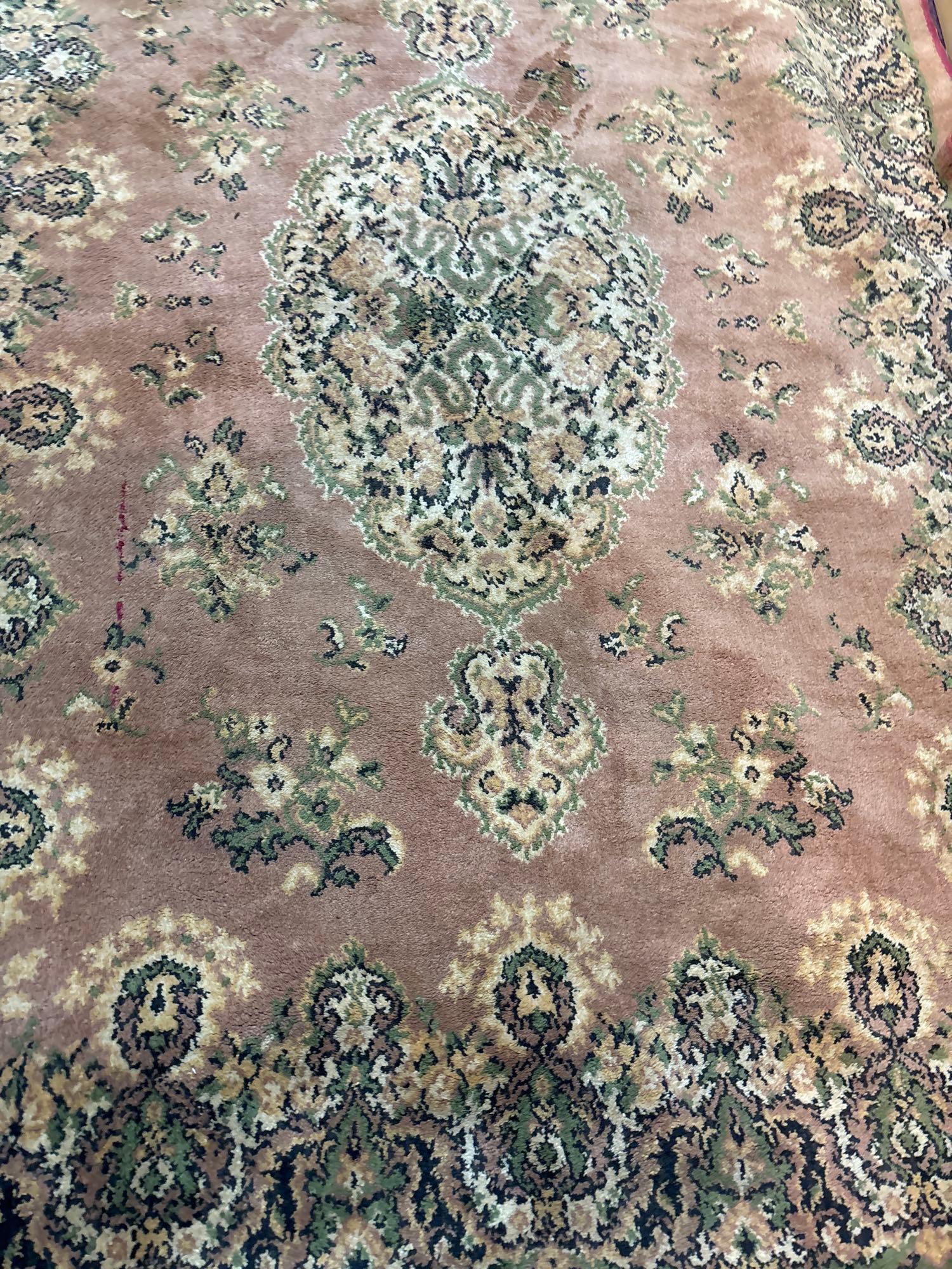 Three area rugs two runners