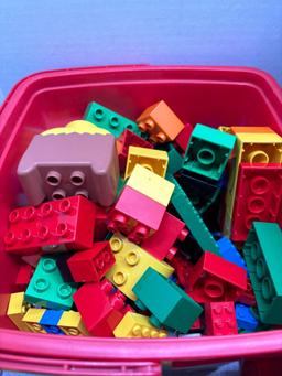 large quantity of Legos