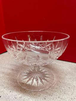 Waterford crystal shakers and bowl airline glass