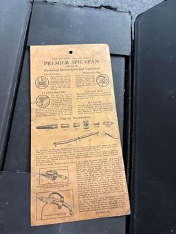 premier spic and span model 34 car radio trouble light grill works tool belt