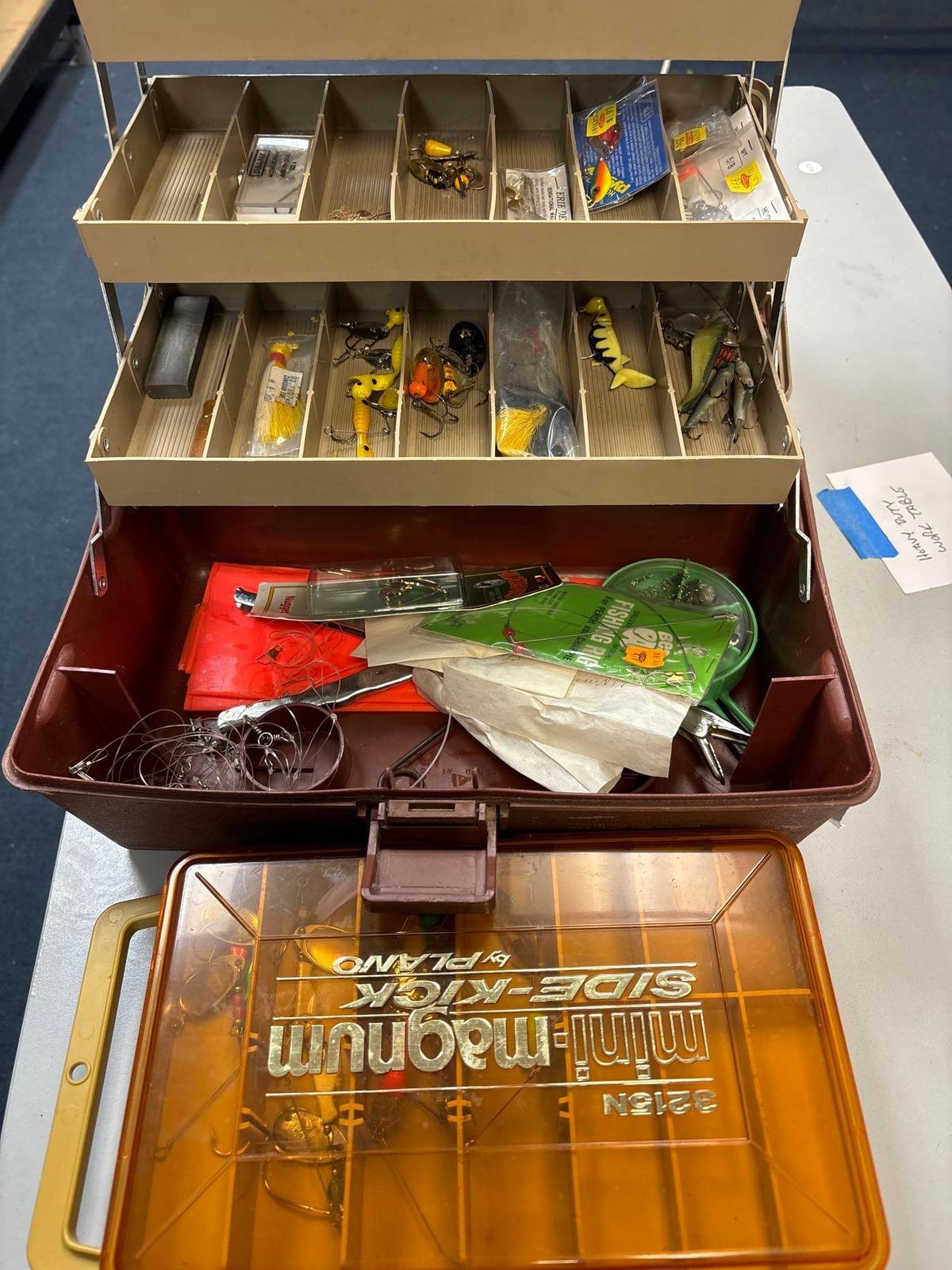 fishing tackle boxes