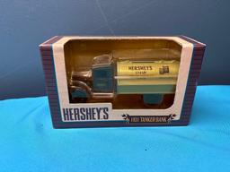 Transformer thermos Hershey?s diecast truck book in dollhouse furniture