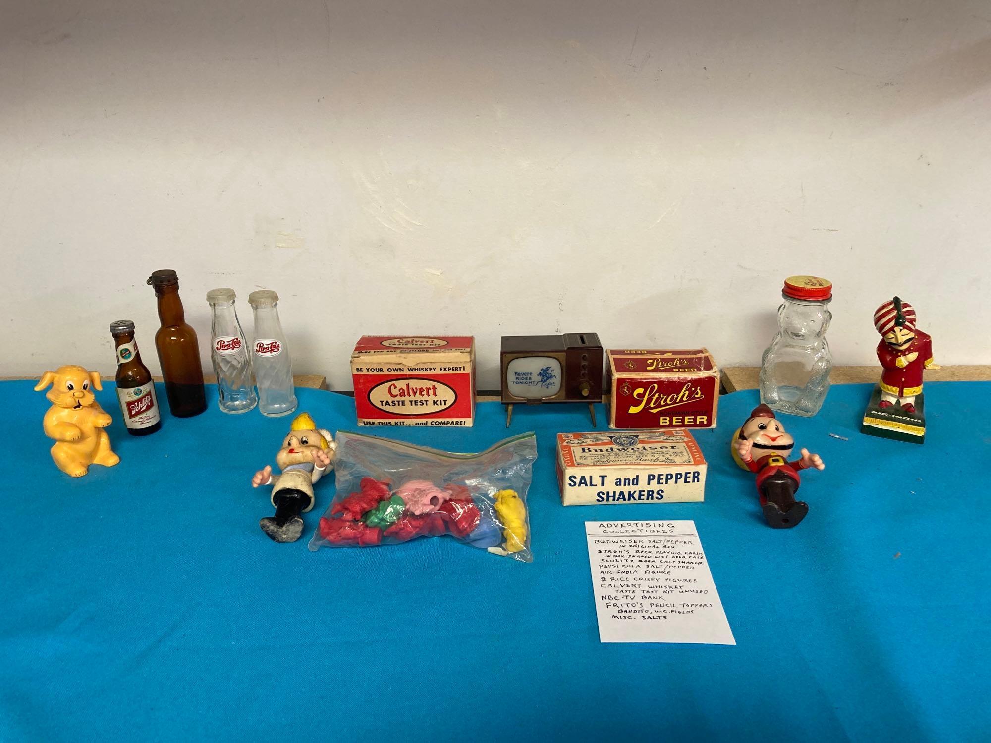 Advertising collectibles see list