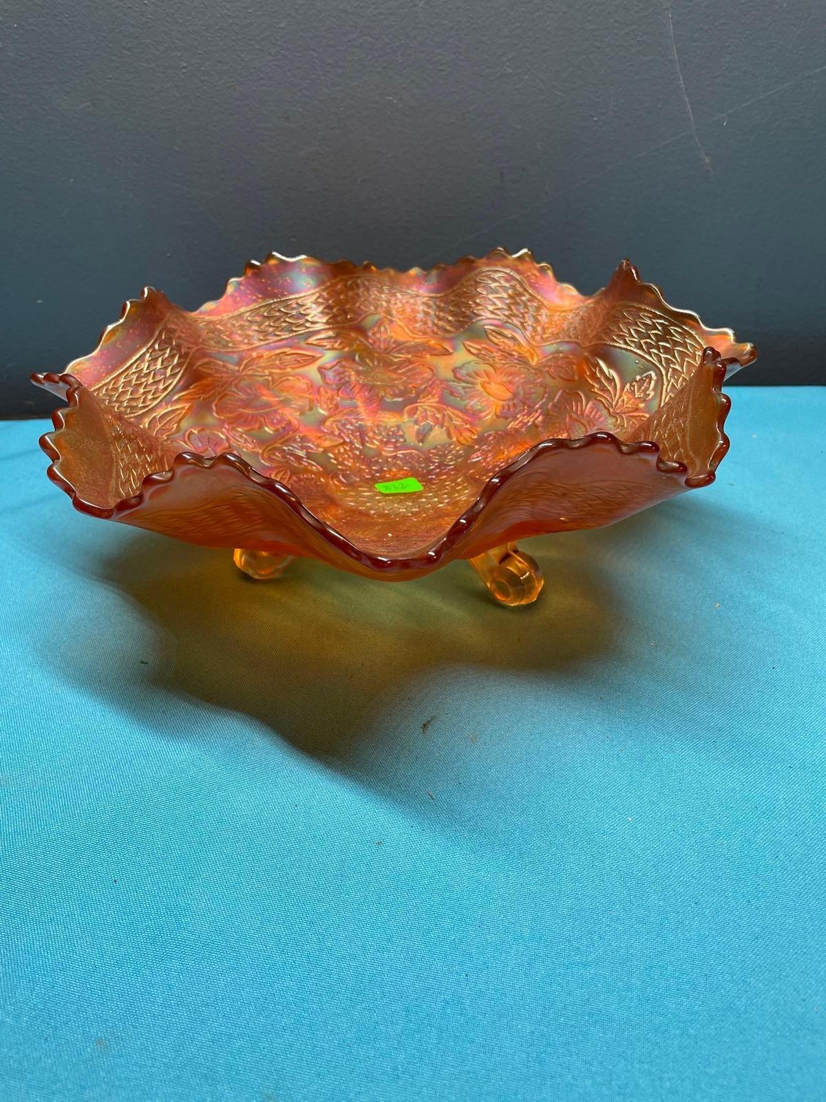 Fenton carnival Glass bowl