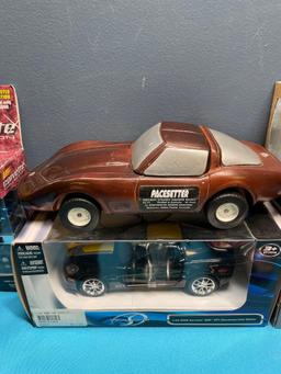 Vintage diecast cars mainly Corvettes