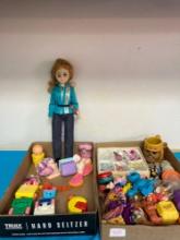 Vintage toys and all the toys including Bell doll, fisher price, sweet secrets doll, transformers,