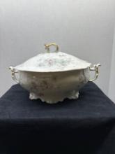 J Payat Limoges France soup tureen