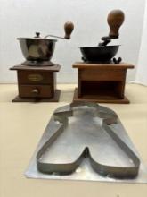 Coffee grinders large cookie cutter