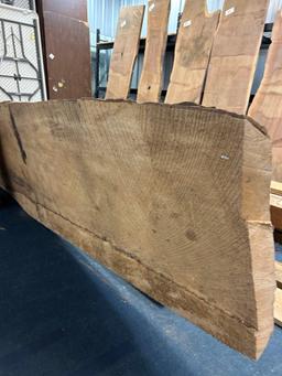 massive rough song slab of maple 12 ft