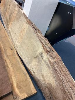 massive rough song slab of maple 12 ft