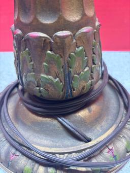 Antique Lamp Base 27 Inches Tall to Finial