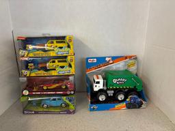 Five new diecast vehicles see description
