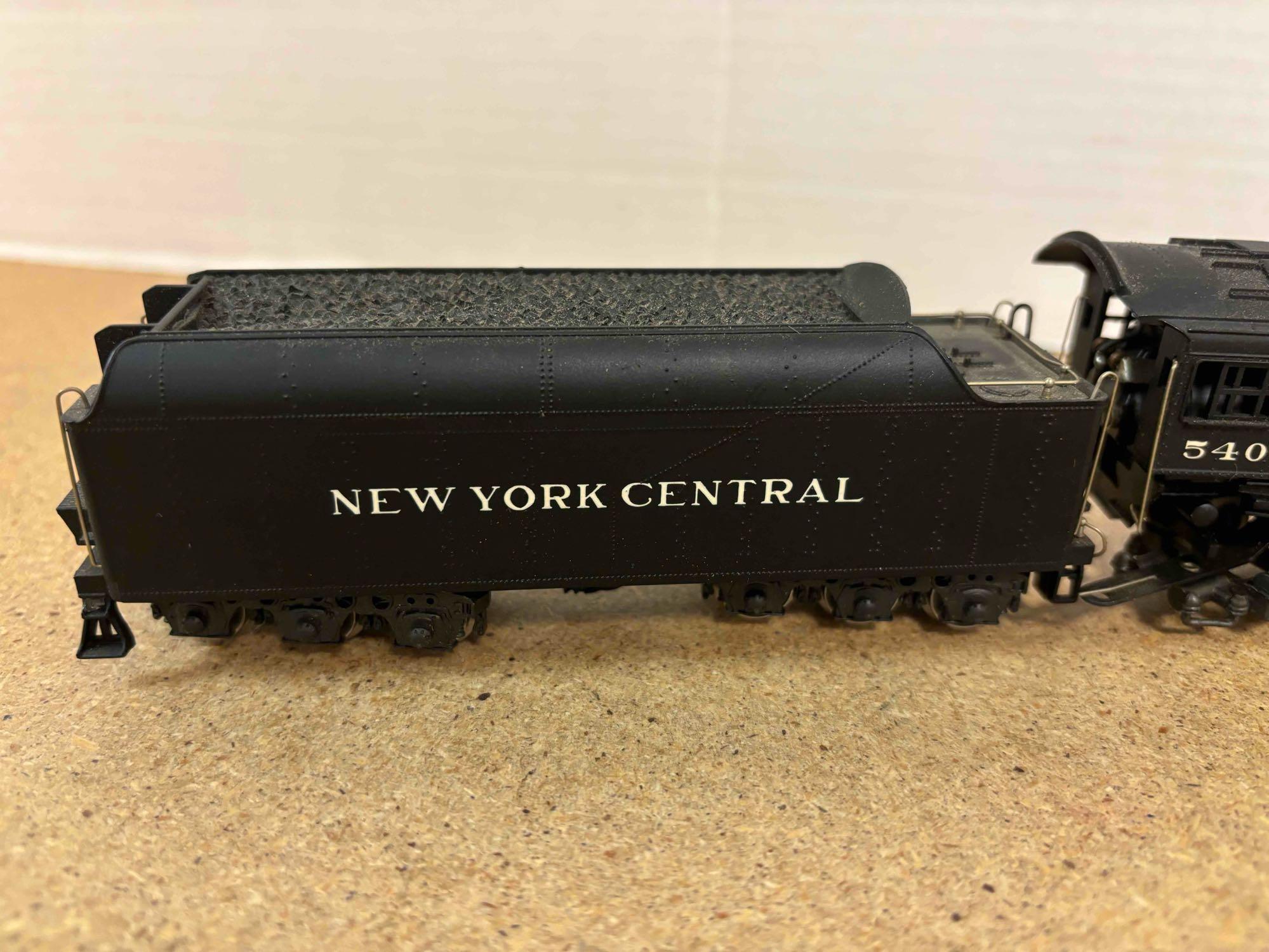 HO scale Union Pacific number 932 electric diesel and New York Central 5405 steam engine and coal