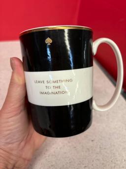 2 Kate Spade Lenox mugs leave something to the imagination