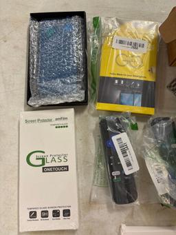 Phone cases, TV, remotes, etc.