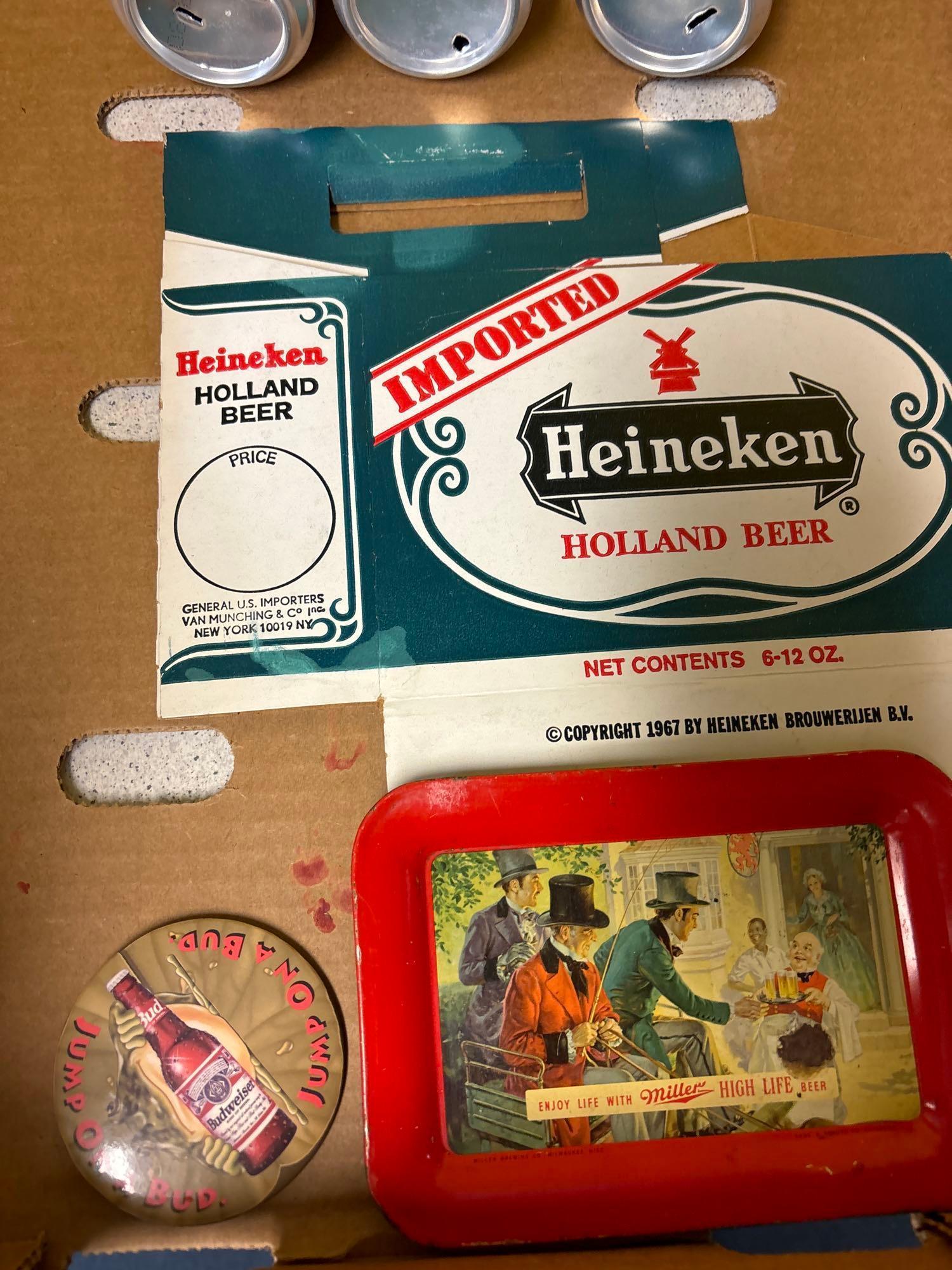 Nice beer collectibles
