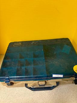 Two tackle boxes