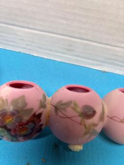 WEBB Burmese, five part Rose Bowl