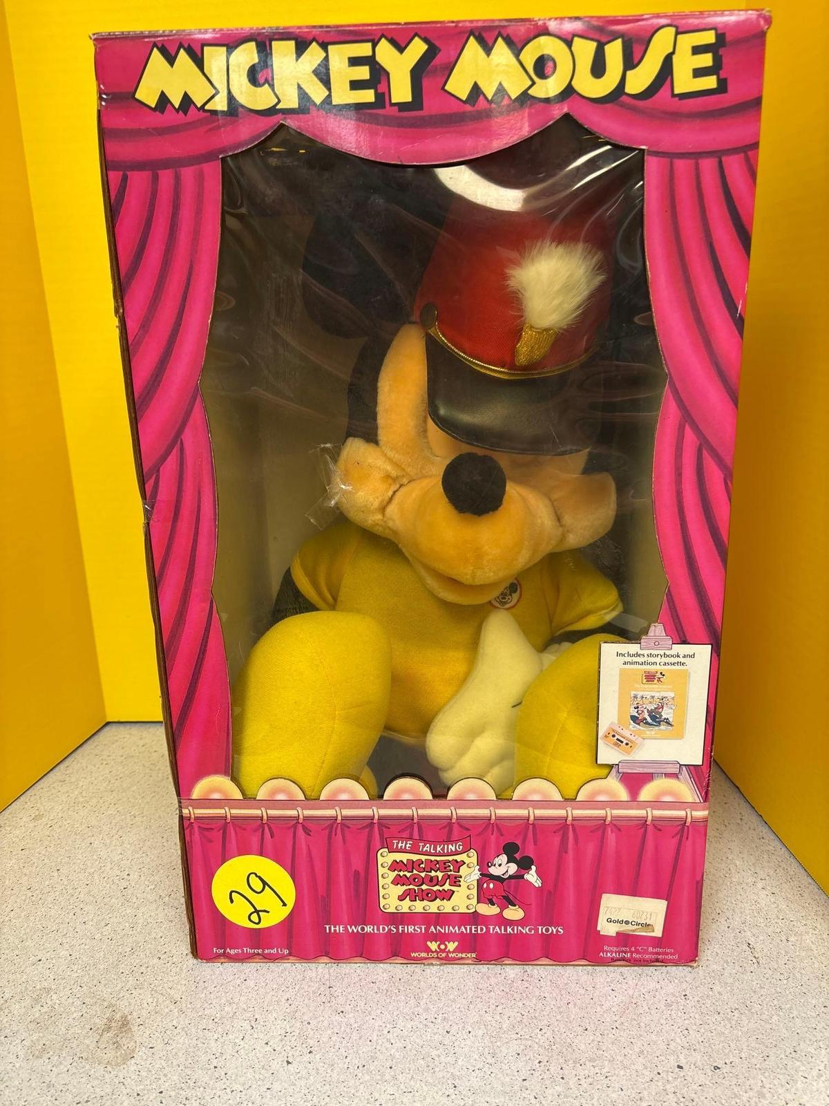 NOS the talking Mickey Mouse show