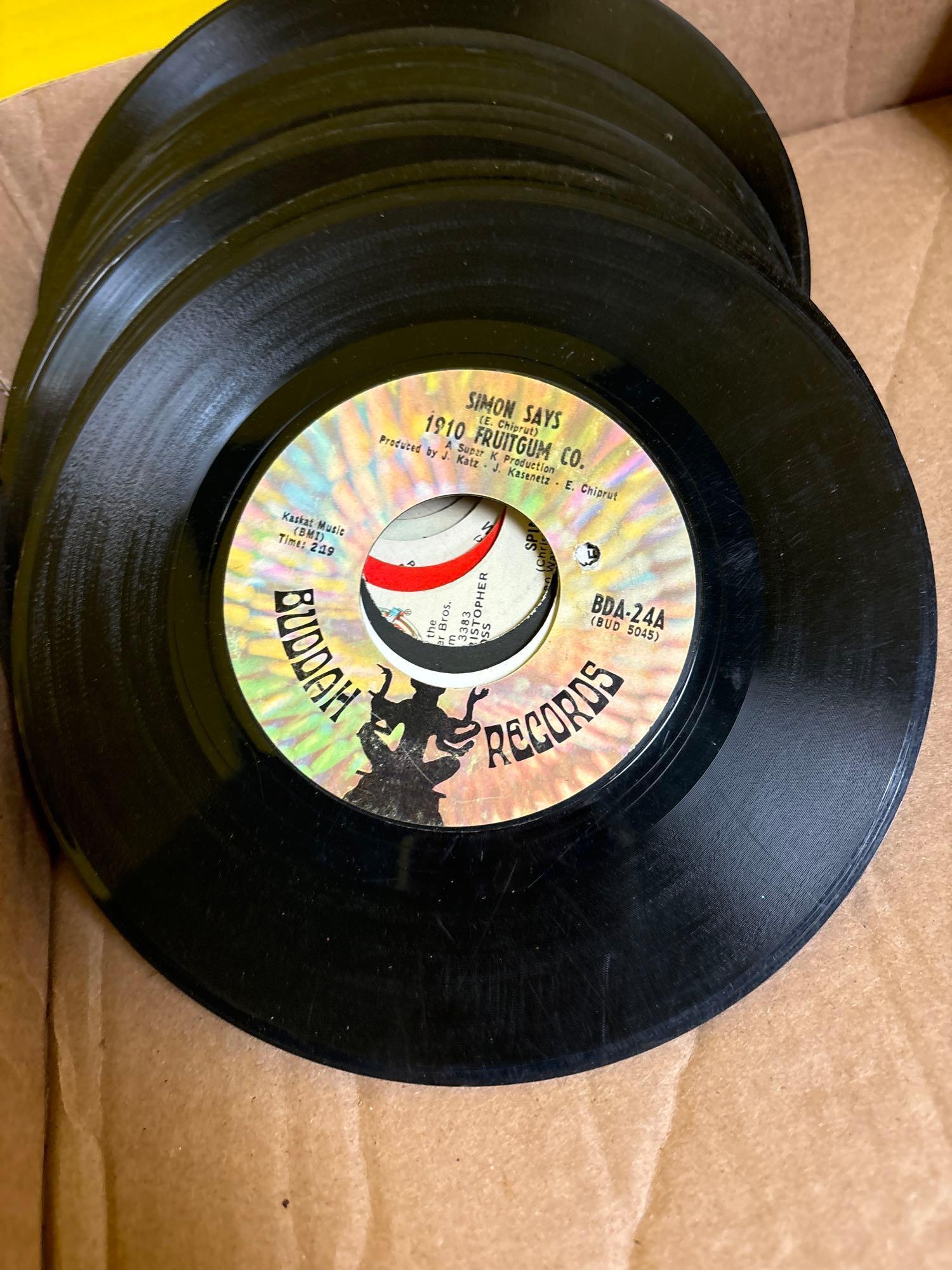 Vintage 45 records see description