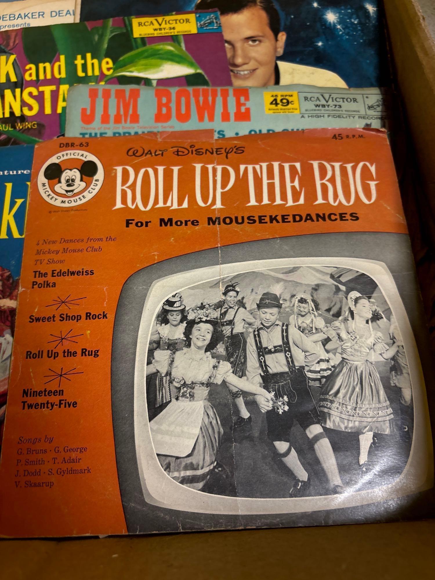 Vintage 45 records see description