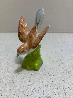 Two crown Staffordshire, bird figurines designed and modeled by JT Jones